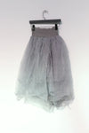 Marc Le Bihan Silk Skirt Six-layer Gauze 25930 Series French Hand-dyed MLB-25930-QHUI Light Gray Gris Clair